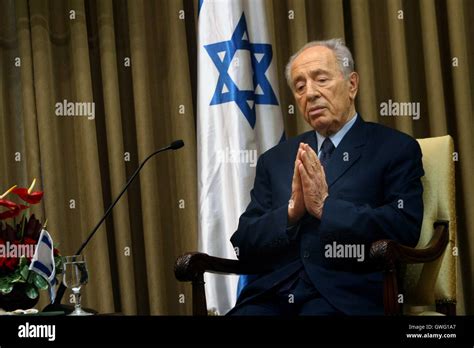 Jerusalem 13th Sep 2016 File Photo Shows Former Israeli President Shimon Peres Former