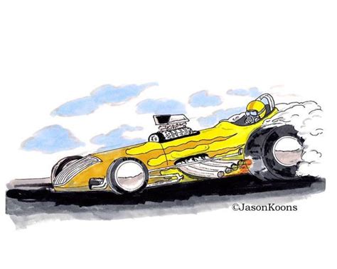 Dragster Drawing Free Download On Clipartmag