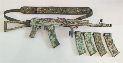 Finally Finished The Paint Job Of My Aks 74 Replica Airsoft