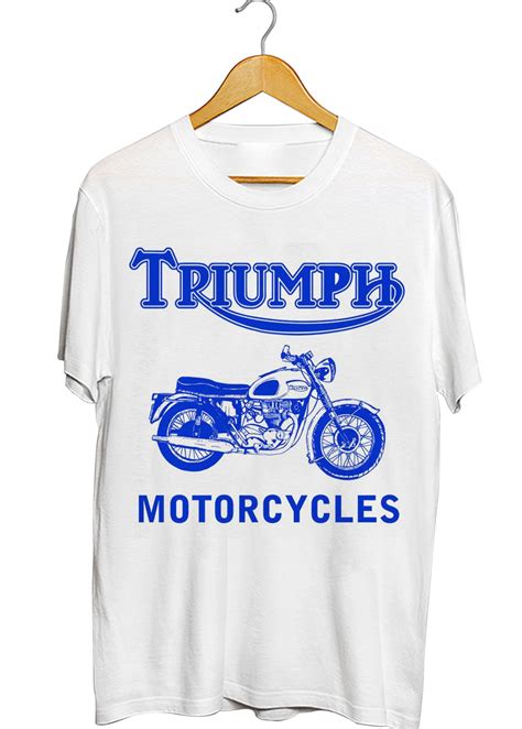 Triumph Motorcycle Vintage Shirt Triumph Motorcycle Shirt Etsy