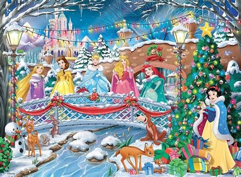 The princess puzzles for kids is a wonderful puzzle game for both adults and children. DISNEY PRINCESS CHRISTMAS PUZZLE 500 PIECE