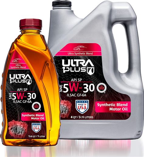 Ultra1plus Sae 10w 30 Synthetic Blend Motor Oil Api Sp