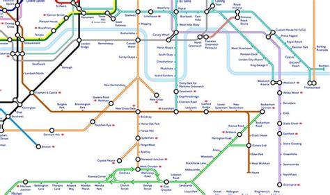 London News London Underground Map Design For 2040 Revealed Uk