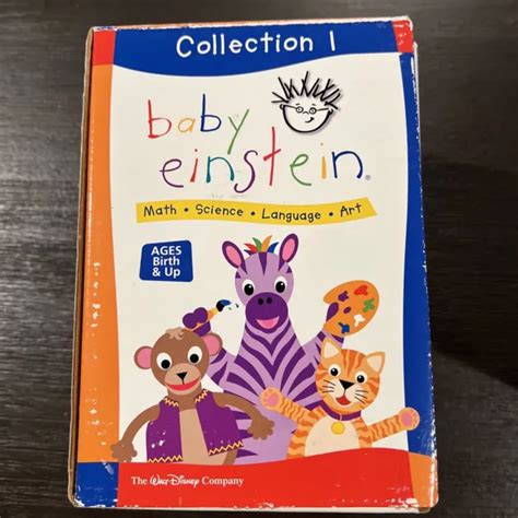 Baby Einstein Collection 1 Box Set 12 Dvds Moms Choice Walt Disney Vgc