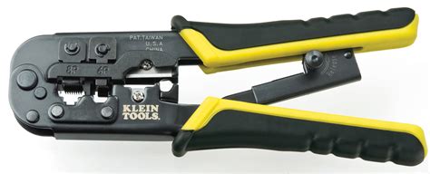 Klein Tools Vdv226 011 Sen Ratcheting Modular Cutterstrippercrimper