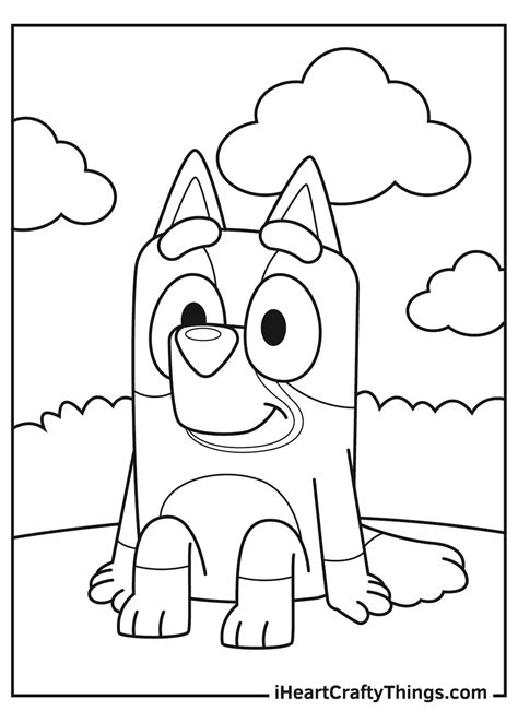 Bluey Coloring Pages Updated 2021