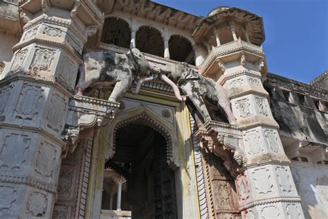 Hathi Pol Grand Entrance To The Garh Palace Of Bundi Rrajasthan