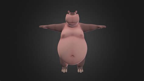 MaiTai The Hippo By Eligecos D Model By HyruleFan E Sketchfab