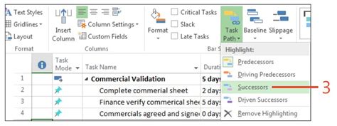 Microsoft Project 2013 Plain And Simple Displaying Task Paths