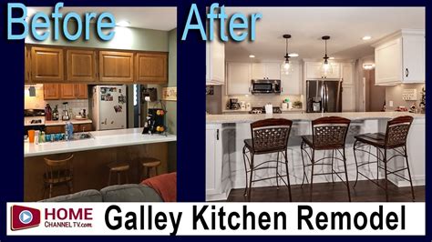 Small Galley Kitchen Remodels Before And After Photos Kitchen Cabinet