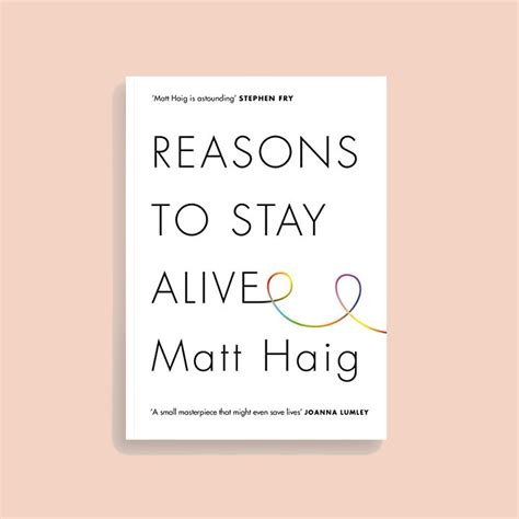 On Reads Reasons To Stay Alive By Matt Haig — Vesticonversations