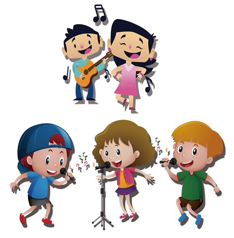 Free Clipart Children Singing 10 Free Cliparts Download Images On