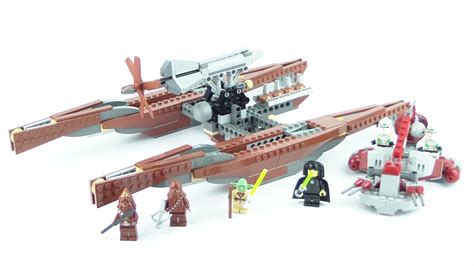 Lego Star Wars Wookiee Catamaran 7260 Review Youtube