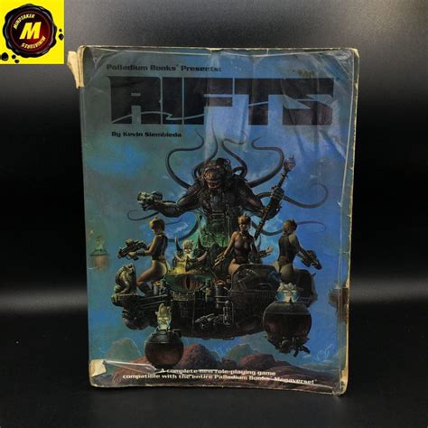 Rifts The Role Playing Game 3rd Printing 1991 64560 Mindtaker