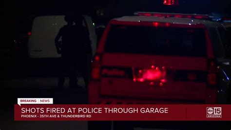 Pd Man Surrenders After Firing Shots At Phx Officers