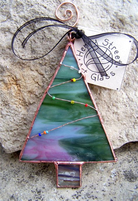 Pin By Helen C On Glass Projects Stained Glass Christmas Stained Glass Ornaments Stained