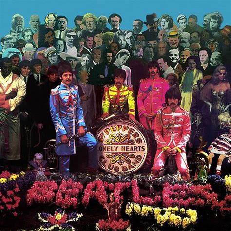 Retronaut 1967 Sgt Pepper Cover Shoot Sgt Pepper Cover Sgt Pepper