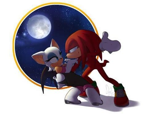 Knuxouge Knuckles Rouge Sonic Lhérisson Amino Rouge The Bat
