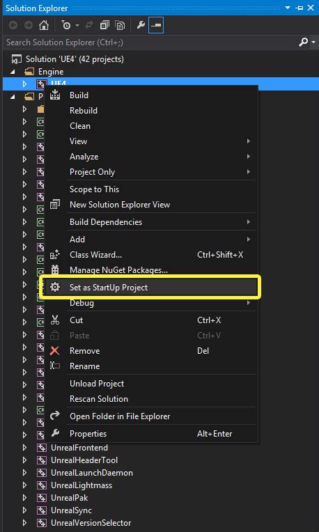 Building Unreal Engine From Source Unreal Engine 427 Documentation