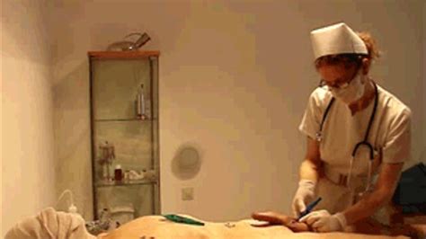 Nurse And Medical Fetish Sadistic Nurse Dressed In A White Short Uniform Part 6 Real Media Video