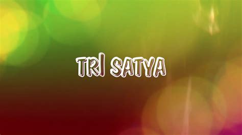 Tri Satya Dan Dasa Dharma Pramuka Youtube