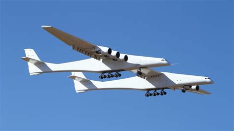 Stratolaunch Worlds Largest Ever Plane By Wingspan Successfully