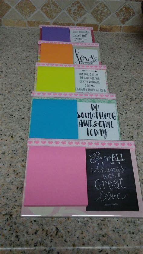 Are you looking for some creative and fun gifts to give to your coworkers? Made notepad holders from inexpensive picture holders for ...