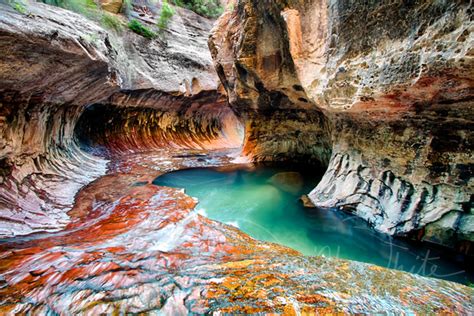 les emerald pools du zion national park aux etats unis