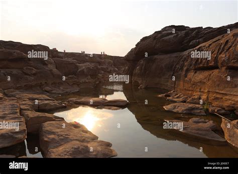 Sam Pan Bok 3000 Holes Is An Area Of Interesting Rock Formations In