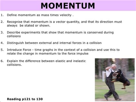 7 Momentum And Energy