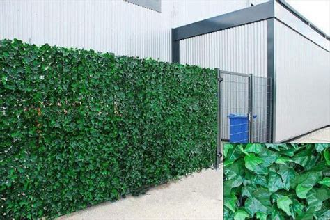 Grace Tech Artificial Ivy Hedge Fencing Indooroutdoor Faux Leaf