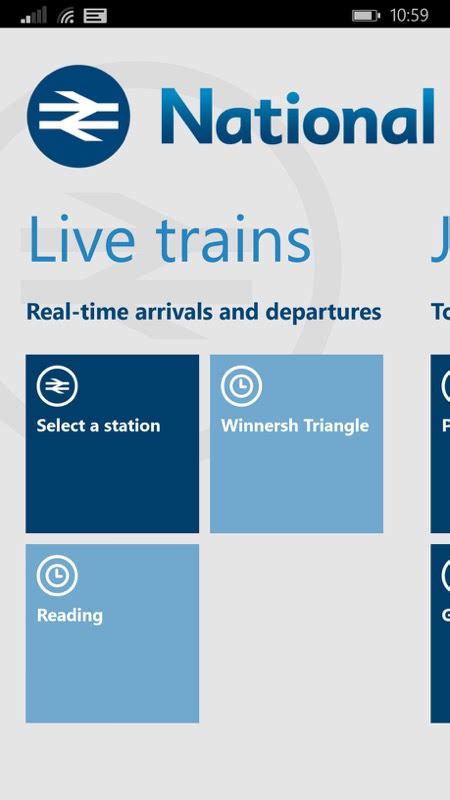 Uk National Rail Enquiries The Official App