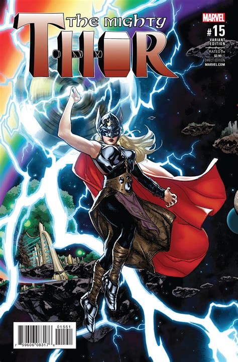 Mighty Thor 15 Sook Variant Cover 1 In 25 Copies