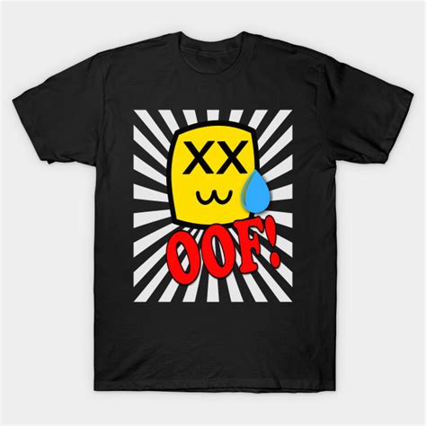 Funny Oof Video Game Noob T Roblox T Shirt Teepublic