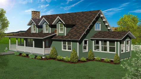 Plymouth Floor Plan • Big Twig Homes • Cedar Log Homes Packages In Nc