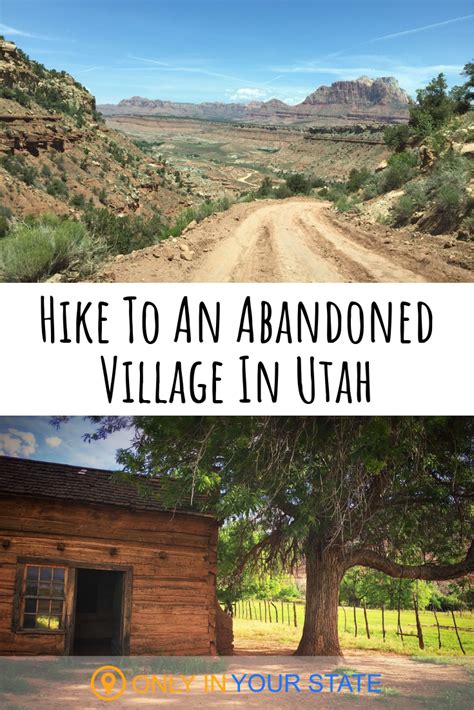 hike to an abandoned village on the grafton trail in utah abandoned village utah national