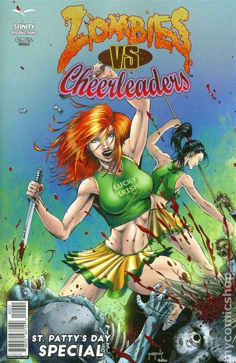 Zombies Vs Cheerleaders St Patty S Day Special 1 Cover D Value Gocollect Zombies Vs