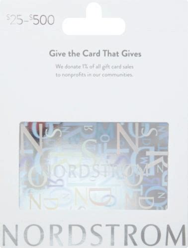 Nordstrom 25 500 Gift Card Activate And Add Value After Pickup 0