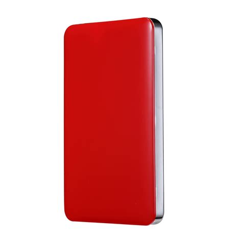 Bipra U3 25 Inch Usb 30 Fat32 Portable External Hard Drive Red