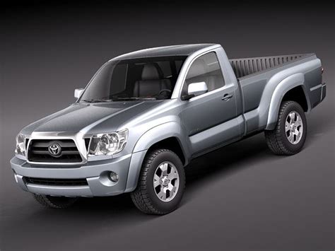 3d Toyota Tacoma Single Cab