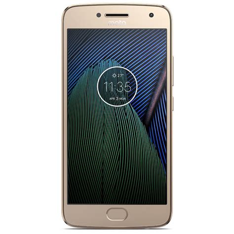Refurbished Motorola Moto G5 Plus 32gb Fine Gold Consumer Cellular