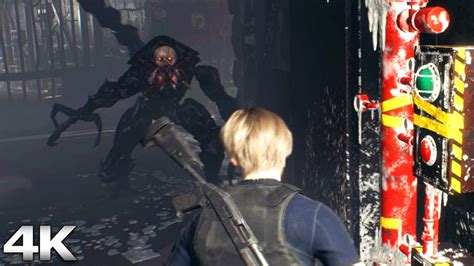 Resident Evil 4 Remake Verdugo Boss Encounter 4k Uhd Youtube