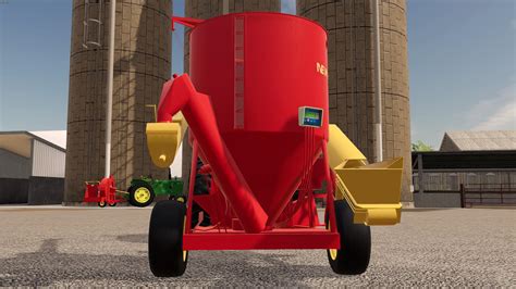 New Holland 353 Grinder Mixer V10 Fs19 Farming Simulator 19 Mod