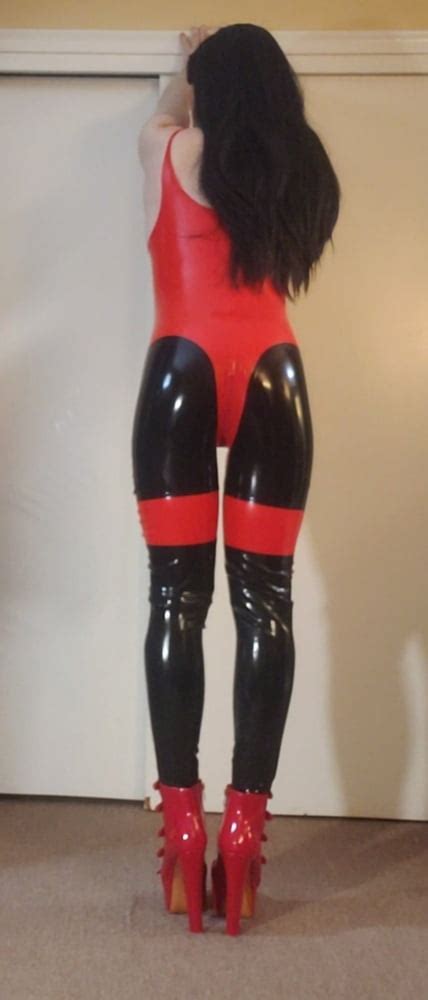 black and red latex 18 pics xhamster