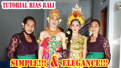 Tutorial Rias Bali Simple Dan Elegance PT Starindo Fotoadatbali