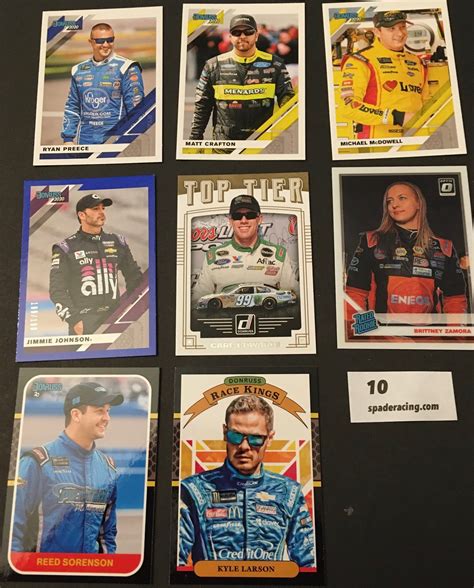 Spade Racing 2020 Donruss Panini Nascar Cards Unboxing Pack 10