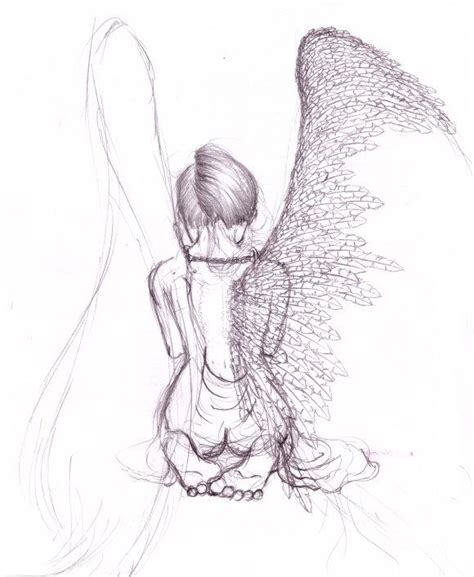 Kneeling Angel By Jessdoor On Deviantart