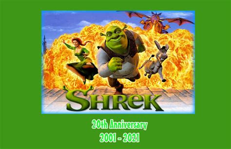 Shrek 20th Anniversary Poster By Perualonso On Deviantart