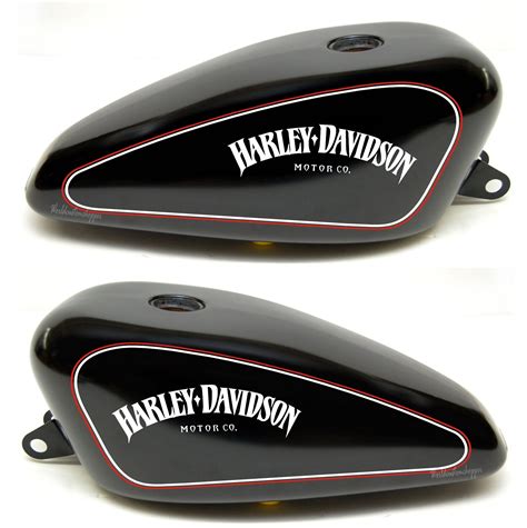 Harley Davidson Stickers From Custom Motorcycle Tank Plus Righini Edging
