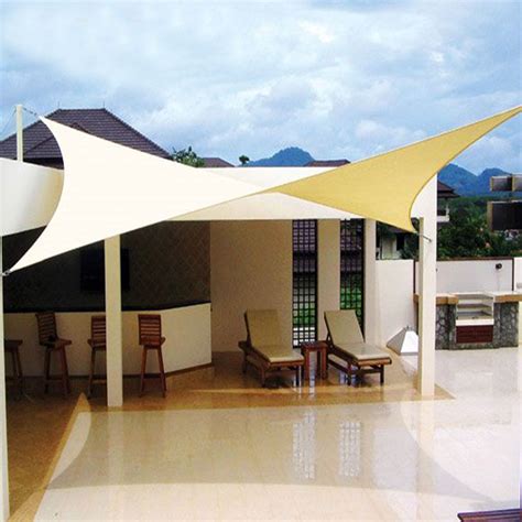 Sun shade sail installation ideas: 9.8'x13' Rectangle Sun Shade Sail UV Top Cover Outdoor ...